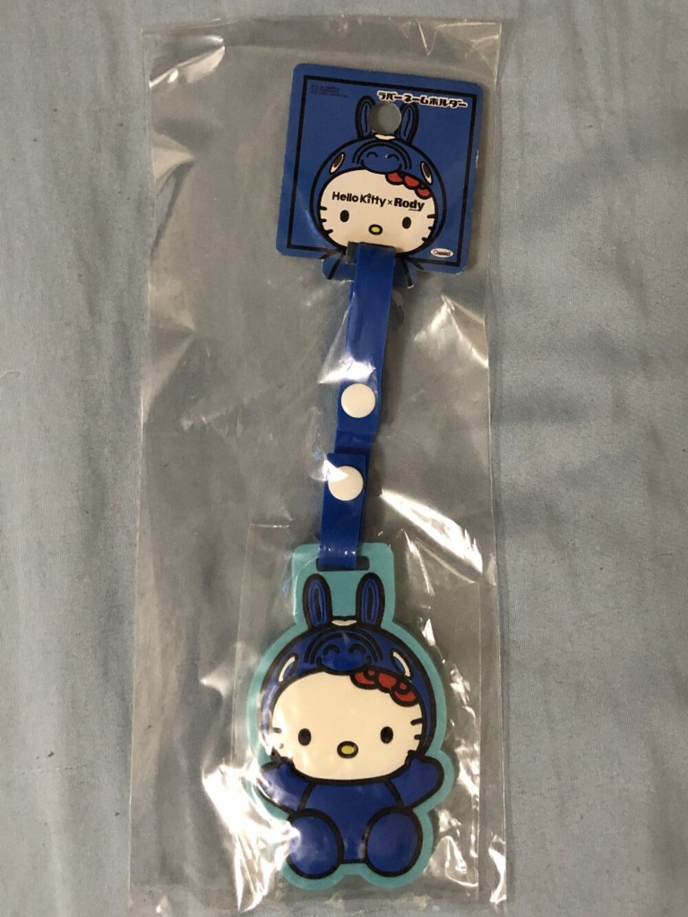 Sanrio Hello Kitty x Rody Rubber Name Holder Luggage Tag